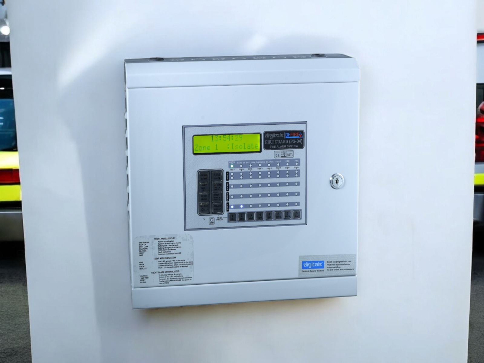 2 Zone Smart Fire Alarm System - Fire Alarm System available in Guwahati, Assam